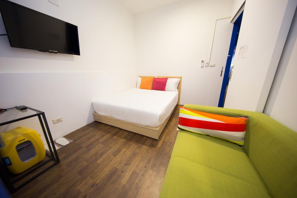 SleepBox Hostel Tajpej Buitenkant foto