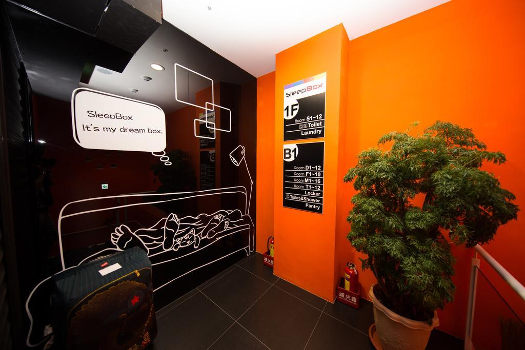 SleepBox Hostel Tajpej Buitenkant foto
