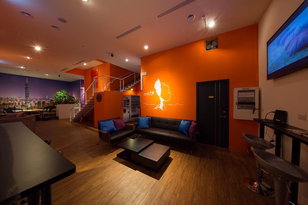SleepBox Hostel Tajpej Buitenkant foto
