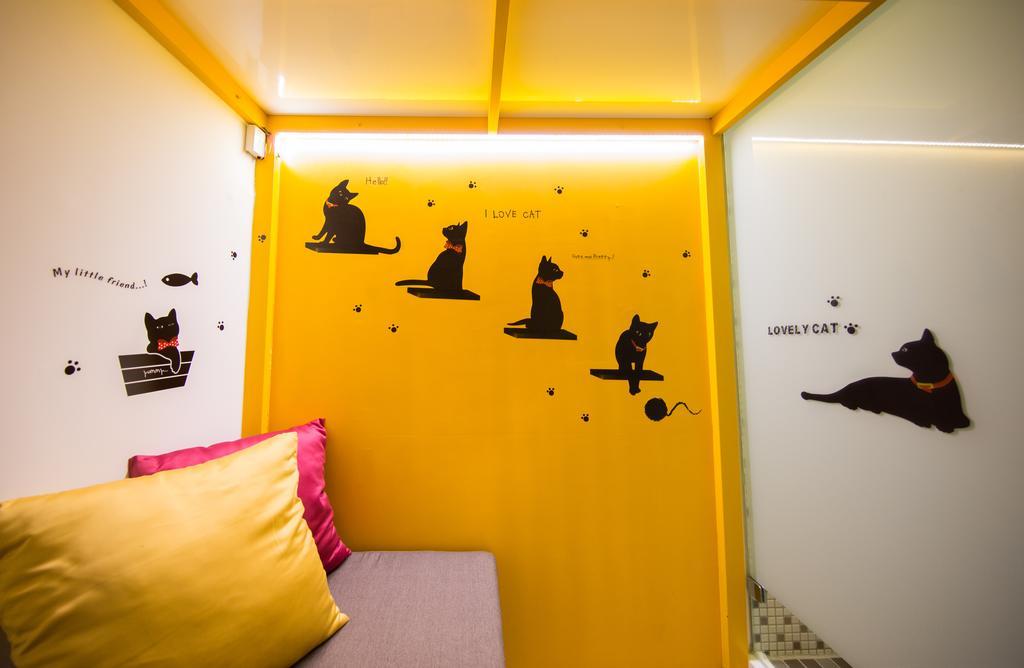 SleepBox Hostel Tajpej Buitenkant foto