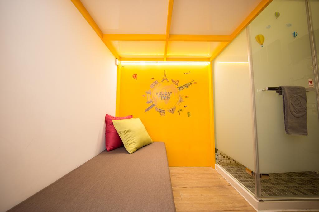 SleepBox Hostel Tajpej Buitenkant foto