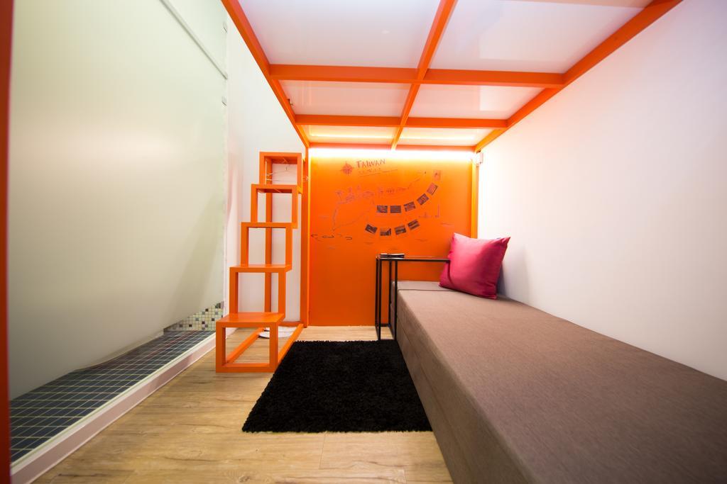 SleepBox Hostel Tajpej Buitenkant foto