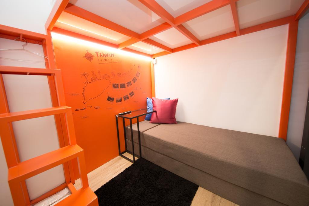 SleepBox Hostel Tajpej Buitenkant foto