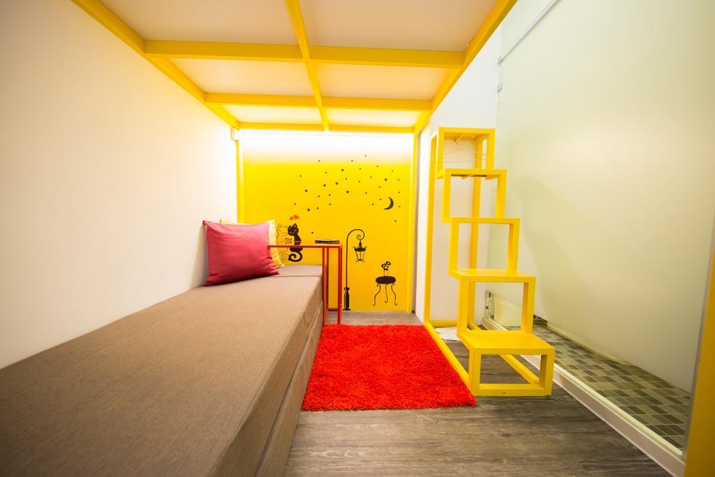 SleepBox Hostel Tajpej Buitenkant foto