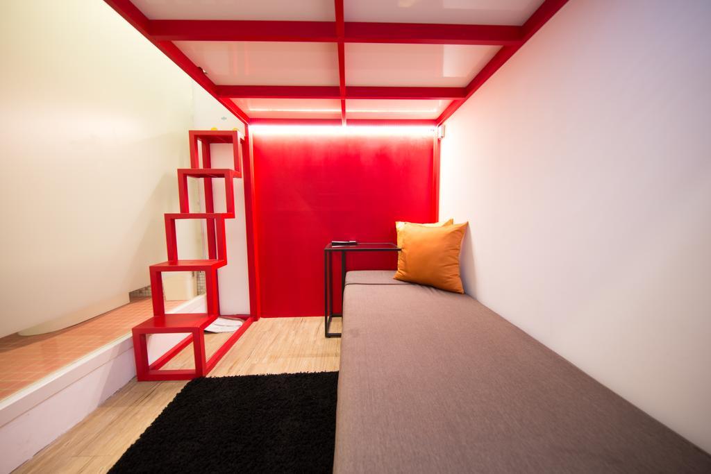 SleepBox Hostel Tajpej Buitenkant foto