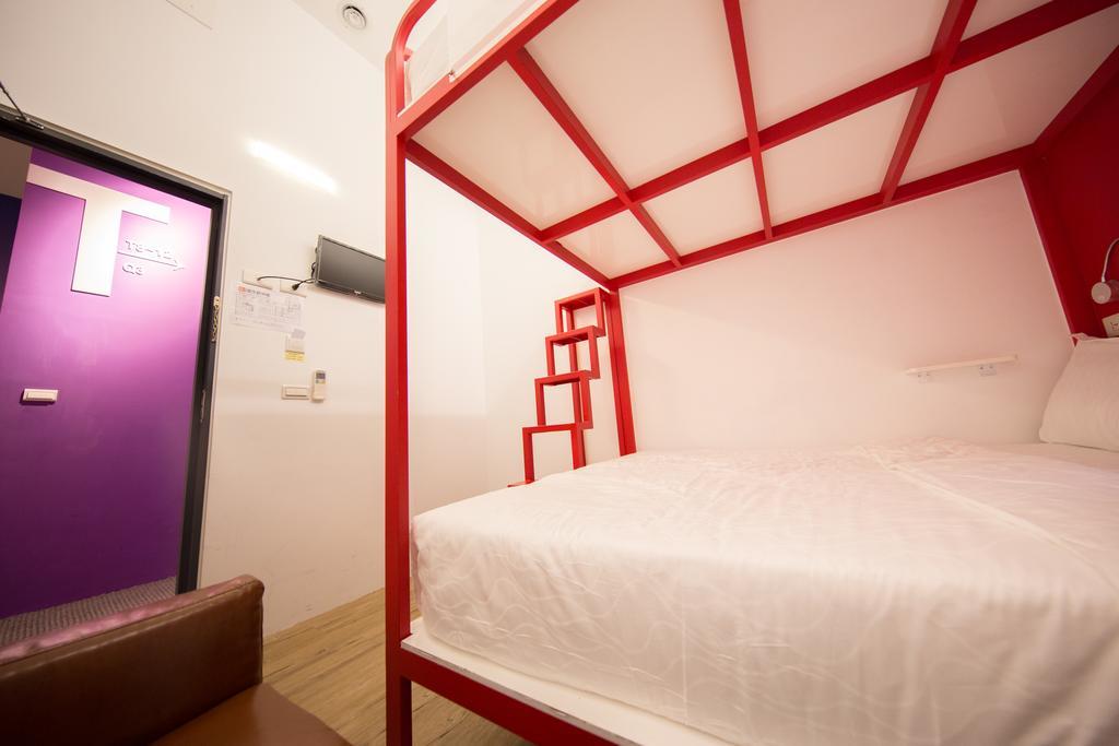 SleepBox Hostel Tajpej Buitenkant foto
