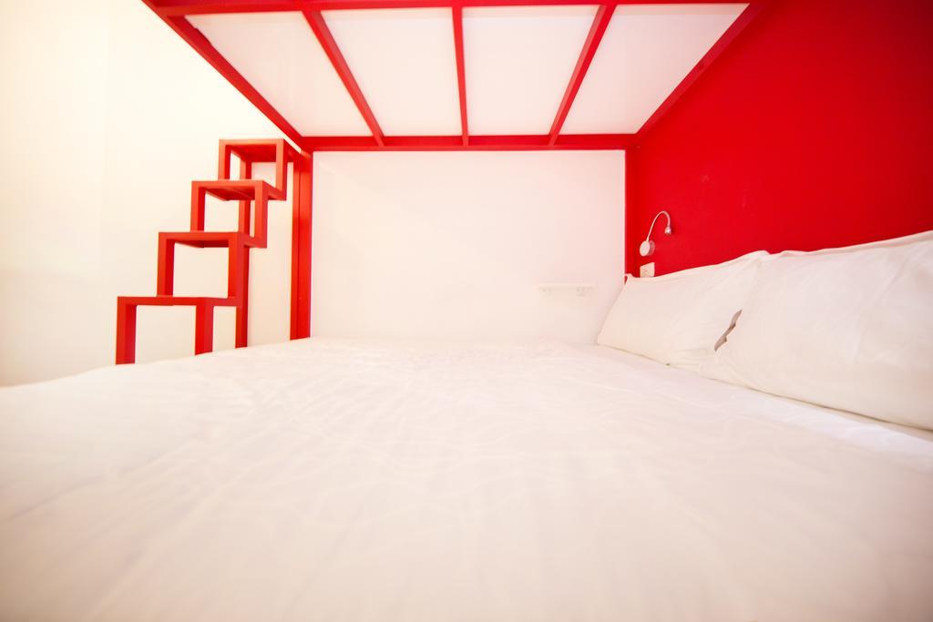 SleepBox Hostel Tajpej Buitenkant foto
