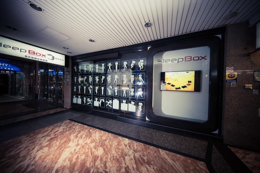 SleepBox Hostel Tajpej Buitenkant foto